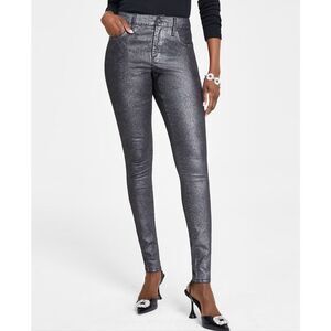 NWT INC International Concepts Silver Skinny Jeans Sz 8